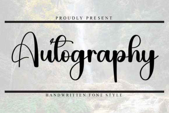 Autography Font - Featured Image