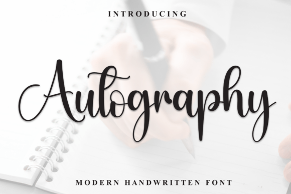 Autography Font - Featured Image