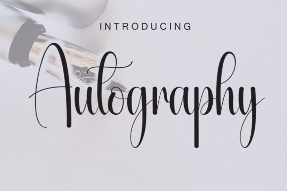 Autography Font - Featured Image