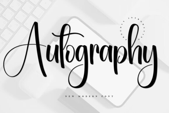 Autography Font - Featured Image