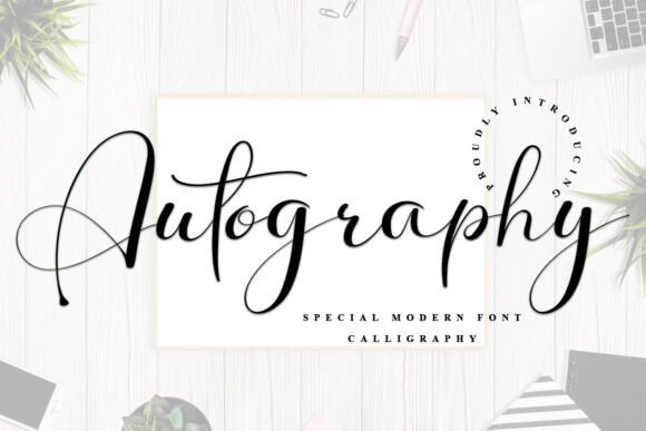 Autography Font - Featured Image