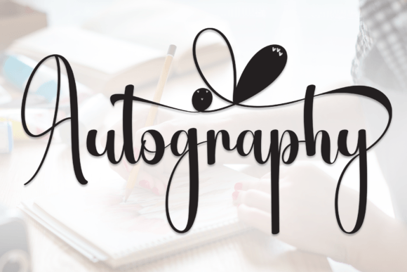Autography Font - Featured Image