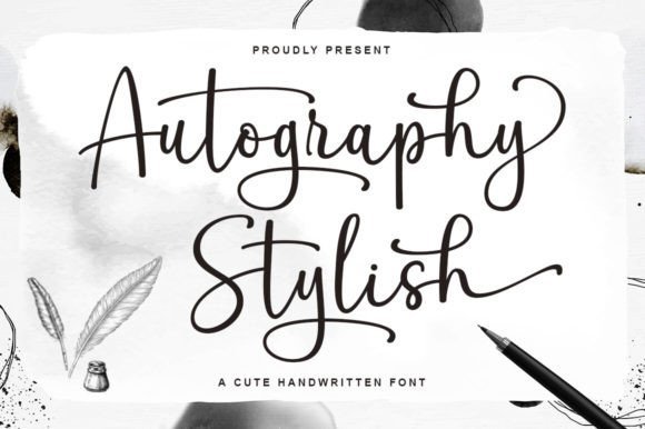 Autography Stylish Font - Featured Image