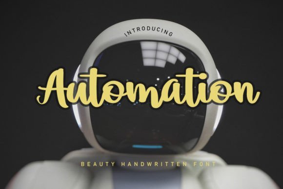 Automation Font - Featured Image