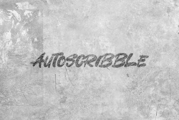 Autoscribble Font - Featured Image