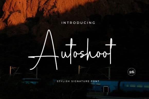 Autoshoot Font - Featured Image