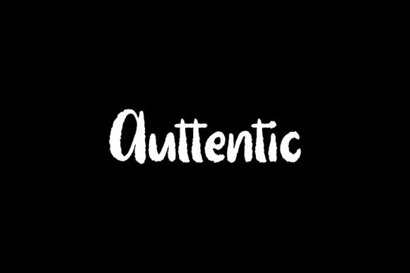 Auttentic Font - Featured Image