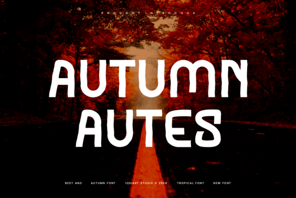 Autumn Autes Font - Featured Image