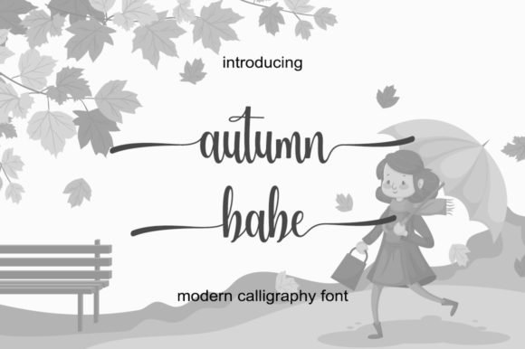 Autumn Babe Font - Featured Image
