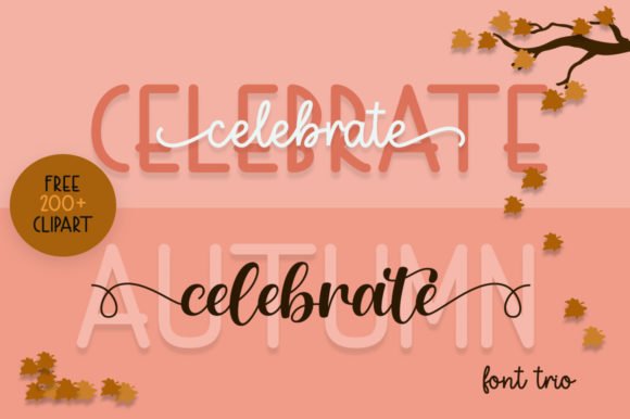 Autumn Celebrate Font - Featured Image