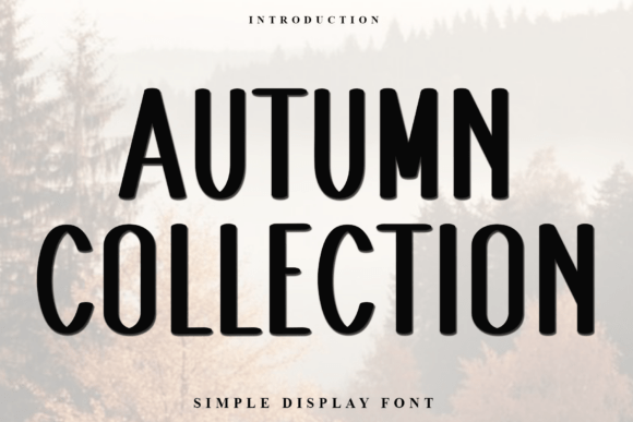 Autumn Collection Font - Featured Image