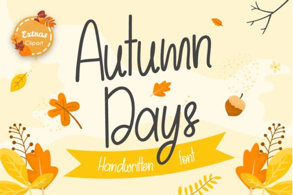 Autumn Days Font - Featured Image