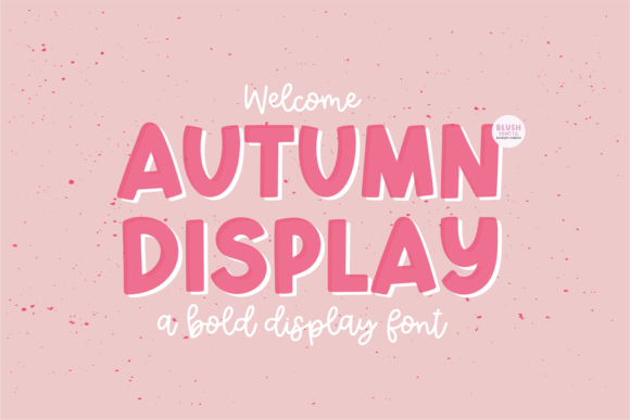 Autumn Display Font - Featured Image