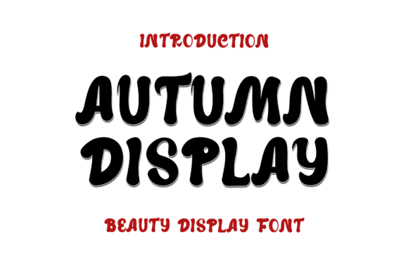 Autumn Display Font - Featured Image