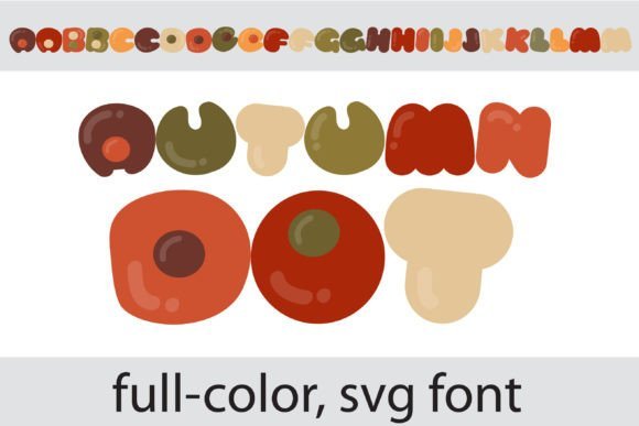 Autumn Dot Font - Featured Image