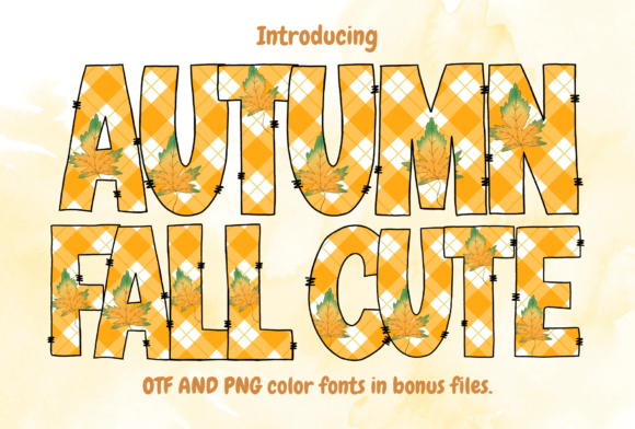 Autumn Fall Cute Font - Featured Image