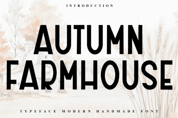 Autumn Farmhouse Font - Featured Image
