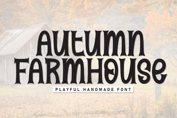 Autumn Farmhouse Font - Featured Image