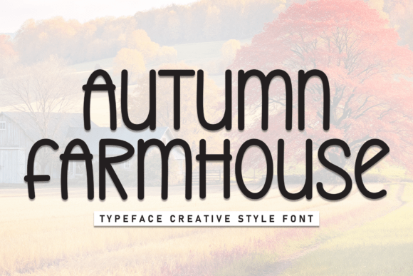 Autumn Farmhouse Font - Featured Image
