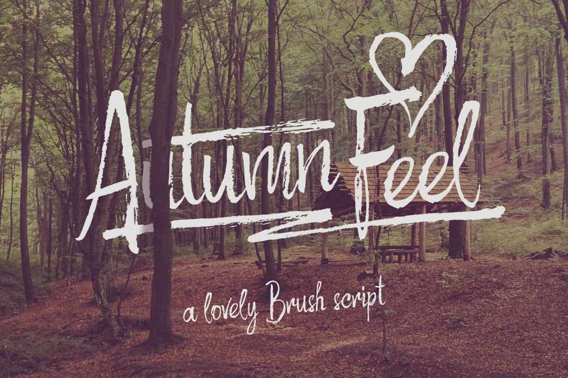 Autumn Feel Font - Featured Image