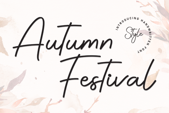 Autumn Festival Font - Featured Image