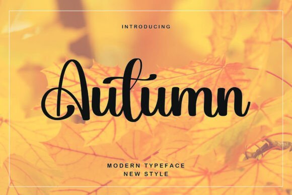 Autumn Font - Featured Image