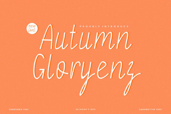 Autumn Gloryenz Font - Featured Image