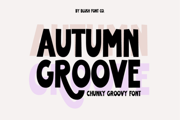 Autumn Groove Retro Font - Featured Image