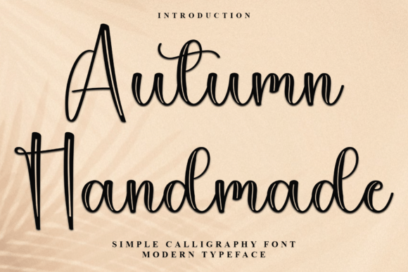 Autumn Handmade Font - Featured Image