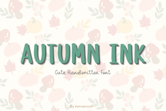 Autumn Ink Font - Featured Image