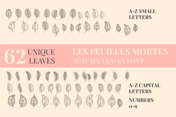 Autumn Leaves Font - Featured Image