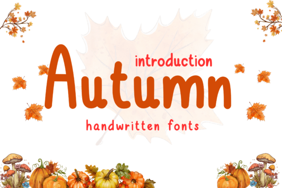 Autumn Leaves Font - Featured Image