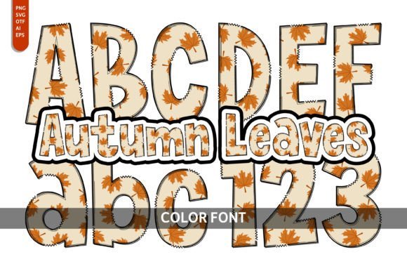 Autumn Leaves Font - Featured Image