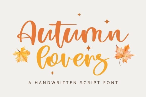 Autumn Lovers Font - Featured Image
