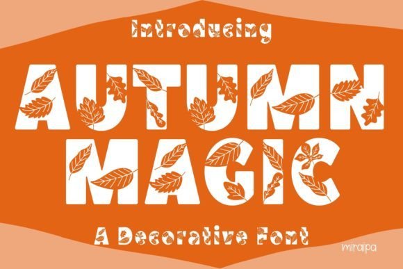 Autumn Magic Font - Featured Image