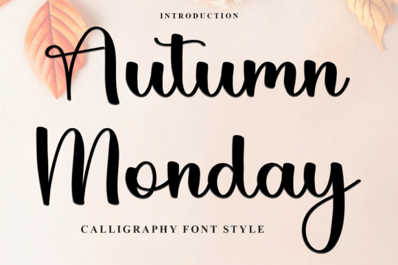 Autumn Monday Font - Featured Image
