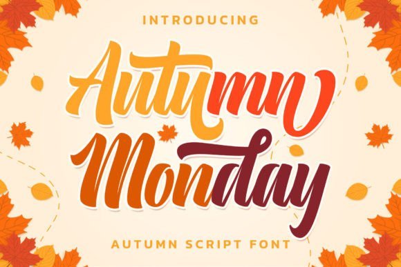 Autumn Monday Font - Featured Image