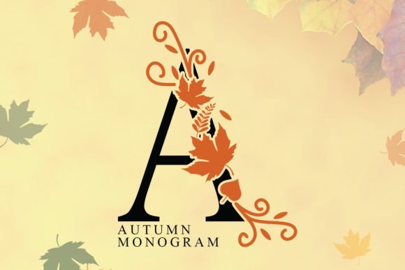 Autumn Monogram Font - Featured Image
