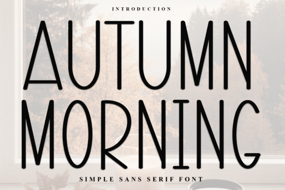 Autumn Morning Font - Featured Image