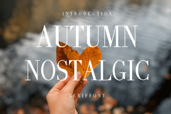 Autumn Nostalgic Font - Featured Image