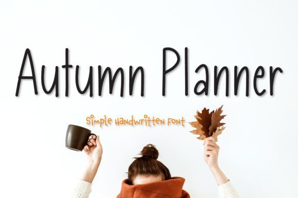 Autumn Planner Font - Featured Image