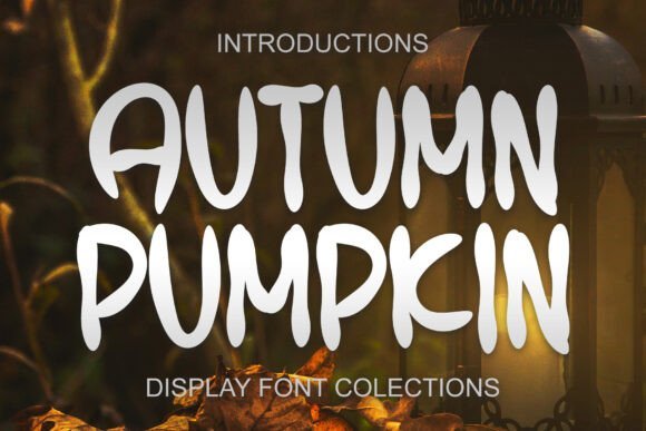 Autumn Pumpkin Font - Featured Image
