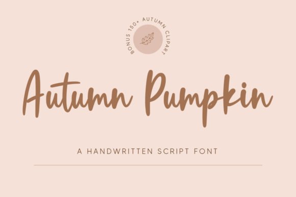 Autumn Pumpkin Font - Featured Image