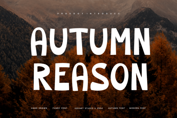 Autumn Reason Font - Featured Image