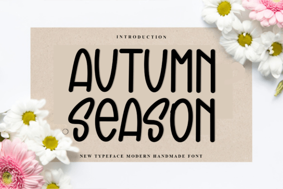 Autumn Season Font - Featured Image