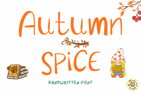 Autumn Spice Font - Featured Image