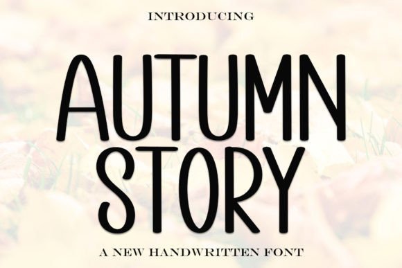 Autumn Story Font - Featured Image