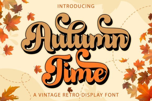 Autumn Time Font - Featured Image