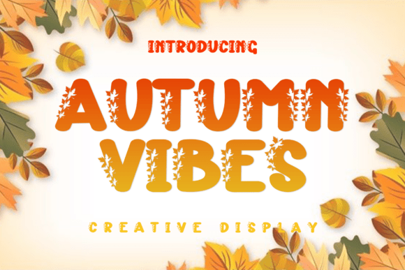 Autumn Vibes Font - Featured Image