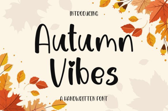 Autumn Vibes Font - Featured Image